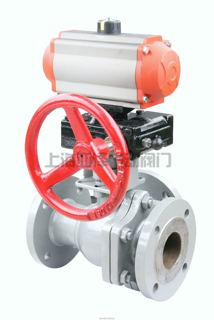 氣動三通球閥Q644F